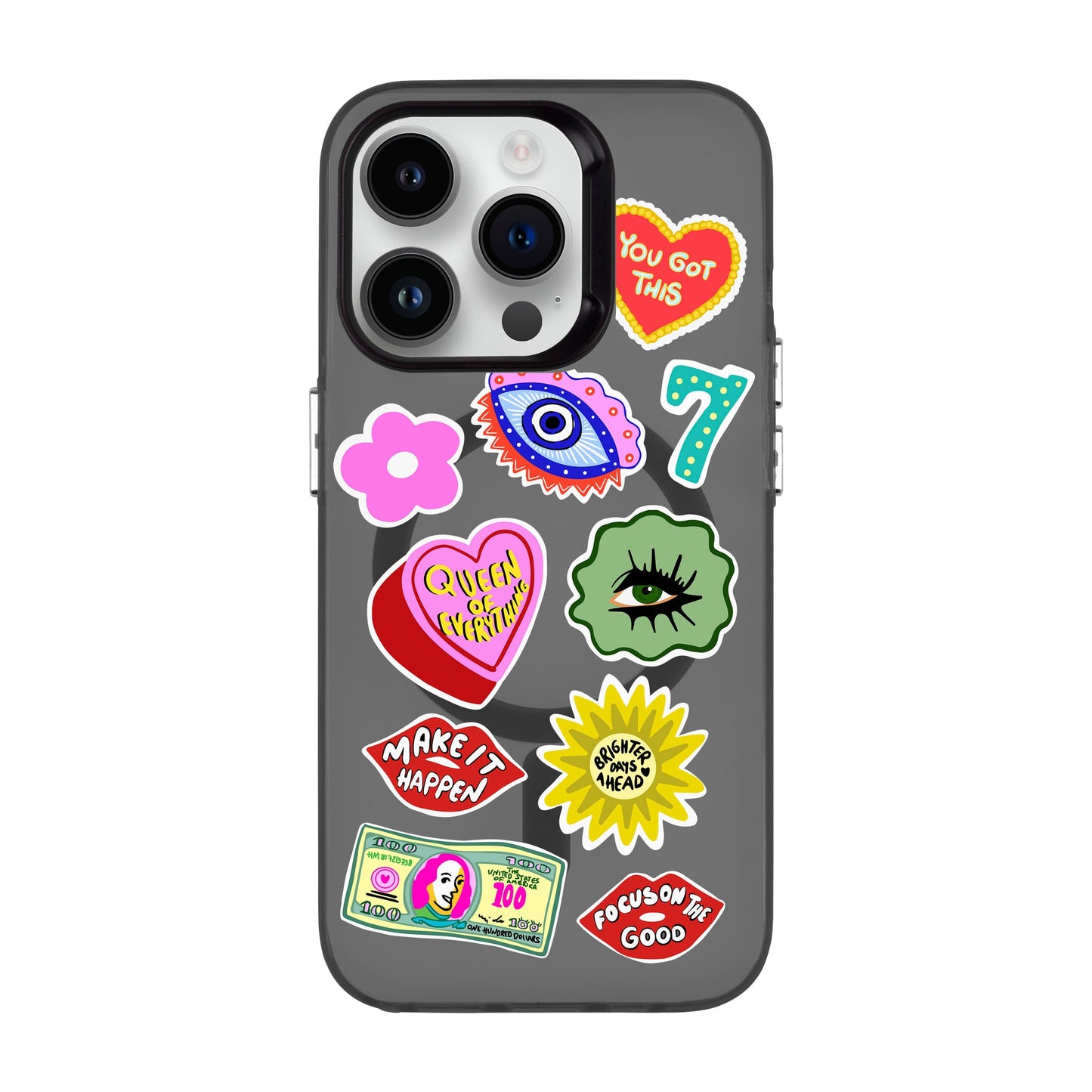 HM STICKERS-iPhone 14 Pro Hold Kılıf MagSafe Özellikli