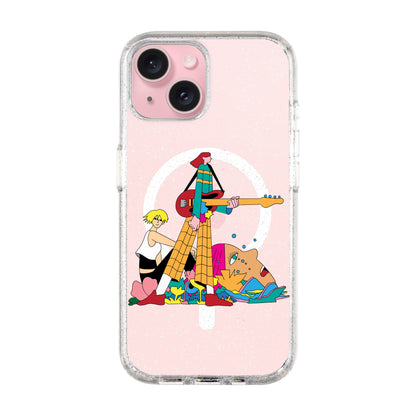 HER BAND-iPhone 15 Shiny Kılıf MagSafe Özellikli
