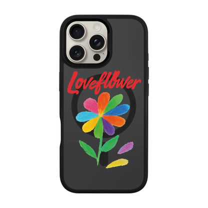 LOVE FLOWER-iPhone 16 Pro Max Rise Kılıf MagSafe Özellikli