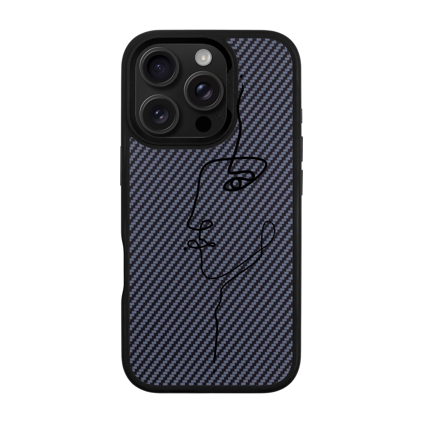 FACE-iPhone 16 Pro Plaid Kılıf MagSafe Özellikli