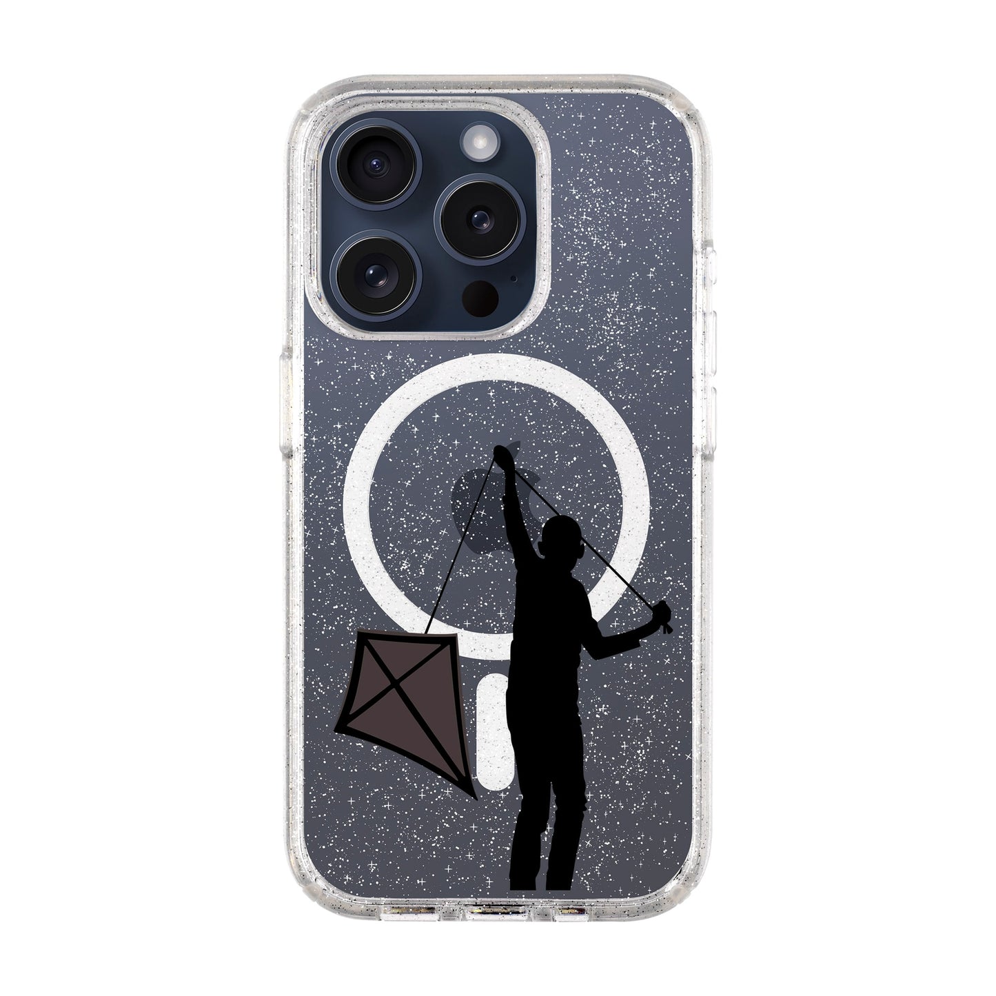 KITE-Shiny Kılıf MagSafe Özellikli - iPhone 15 Pro