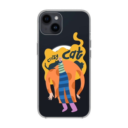 CRAZY CAT-iPhone 14 Plus Solid Kılıf MagSafe Özellikli