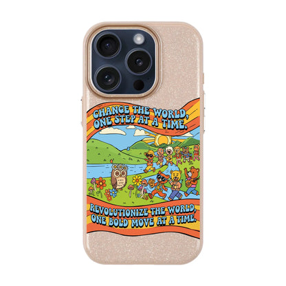 CHANGE THE WORLD-iPhone 15 Pro Radiant Kılıf MagSafe Özellikli