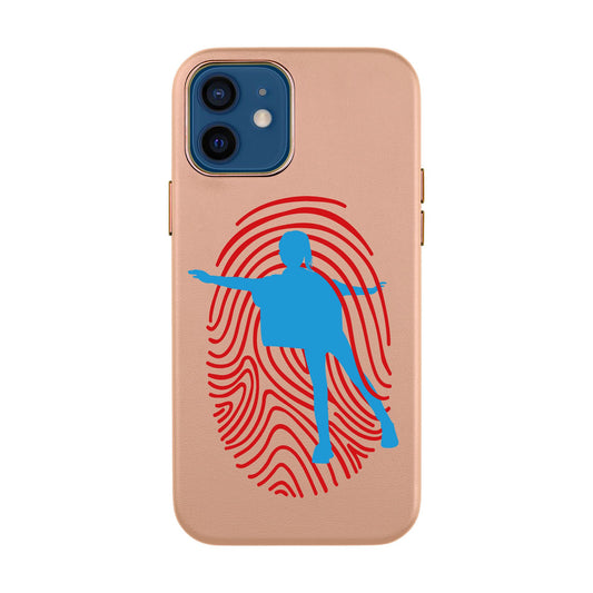 FINGERMARK-iPhone 14 Leather Kılıf