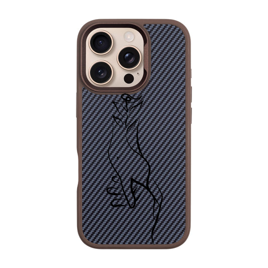 TOUCH-iPhone 16 Pro Plaid Kılıf MagSafe Özellikli