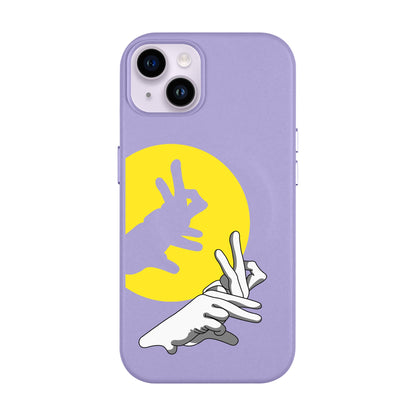 BUNNY-iPhone 14 Plus Leather Kılıf MagSafe Özellikli