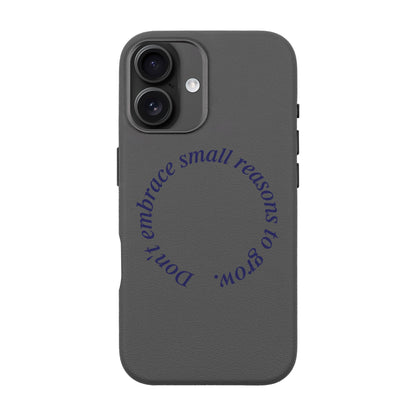 GROW-iPhone 16 Plus Leather Premium Kılıf MagSafe Özellikli