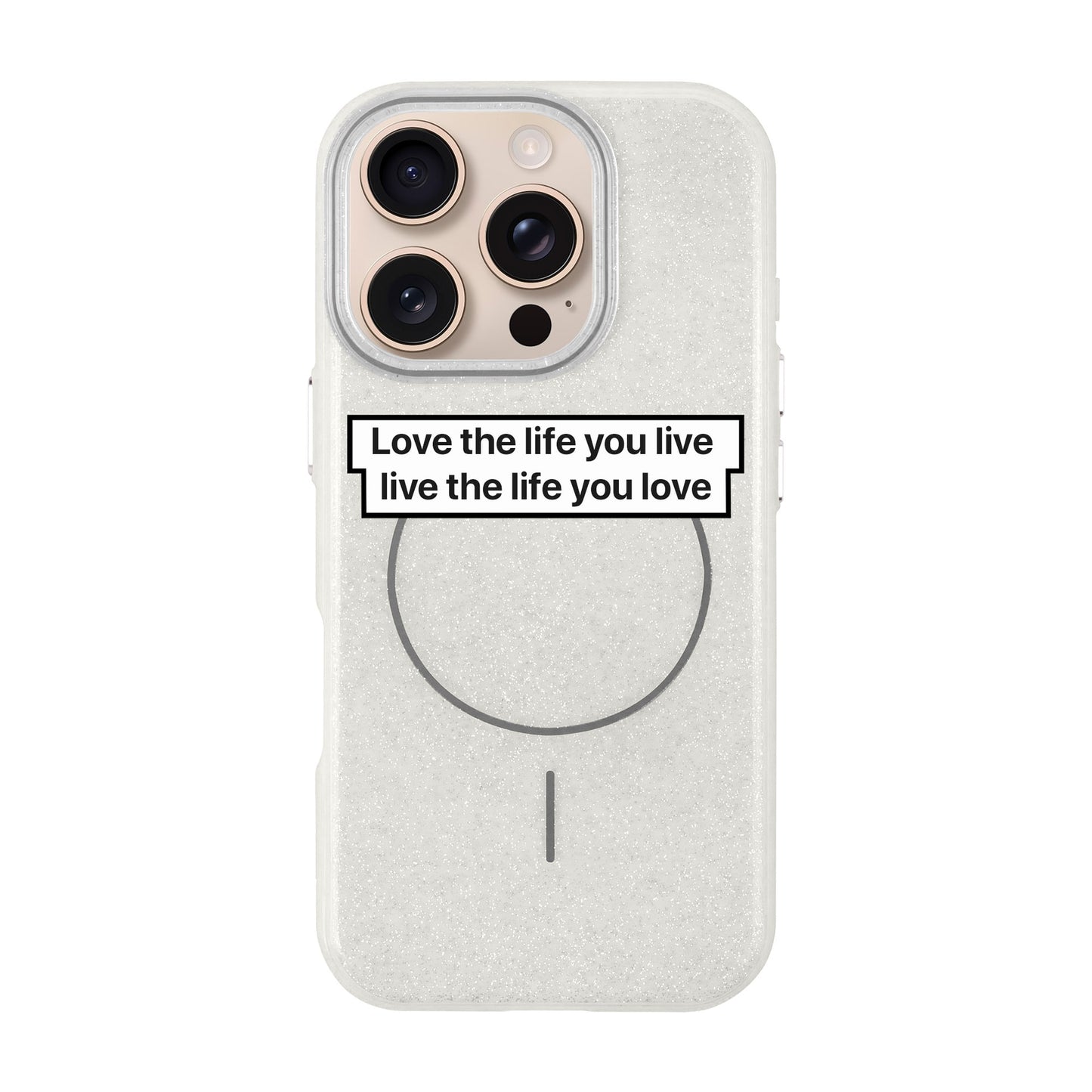 LOVE THE LIFE-iPhone 16 Pro Radiant Kılıf MagSafe Özellikli