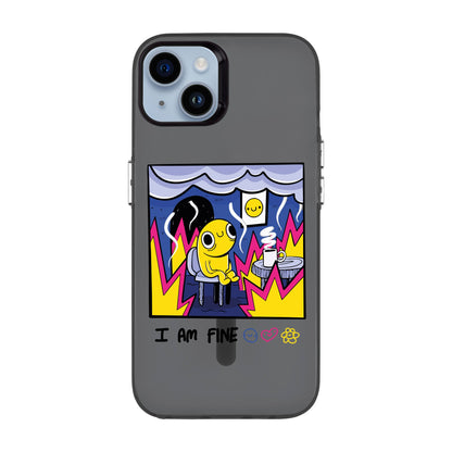 I AM FINE-iPhone 14 Plus Hold Kılıf MagSafe Özellikli