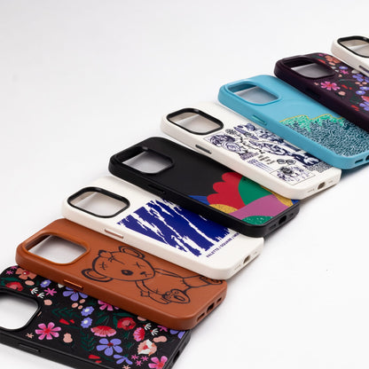 PALETTE-iPhone 13 Pro Max Leather Kılıf