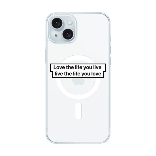 LOVE THE LIFE-iPhone 15 Plus Solid Kılıf MagSafe Özellikli