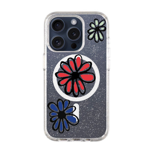 FLORIST-iPhone 15 Pro Shiny Kılıf MagSafe Özellikli