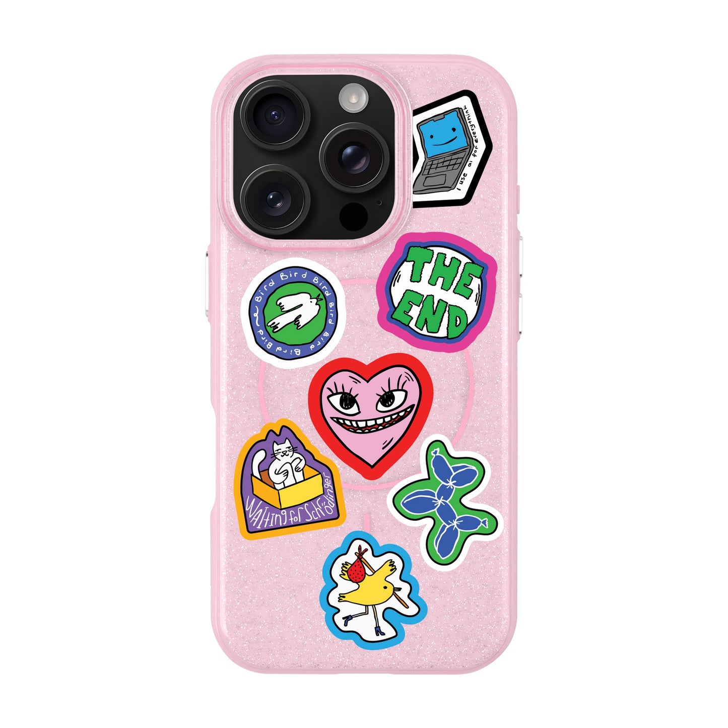 TŌTEN STICKERZ-iPhone 16 Pro Radiant Kılıf MagSafe Özellikli