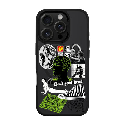 CLEAR YOUR HEAD-iPhone 16 Pro Rise Kılıf MagSafe Özellikli