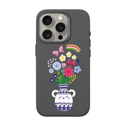 PARTERRE-iPhone 15 Pro Leather Premium Kılıf MagSafe Özellikli