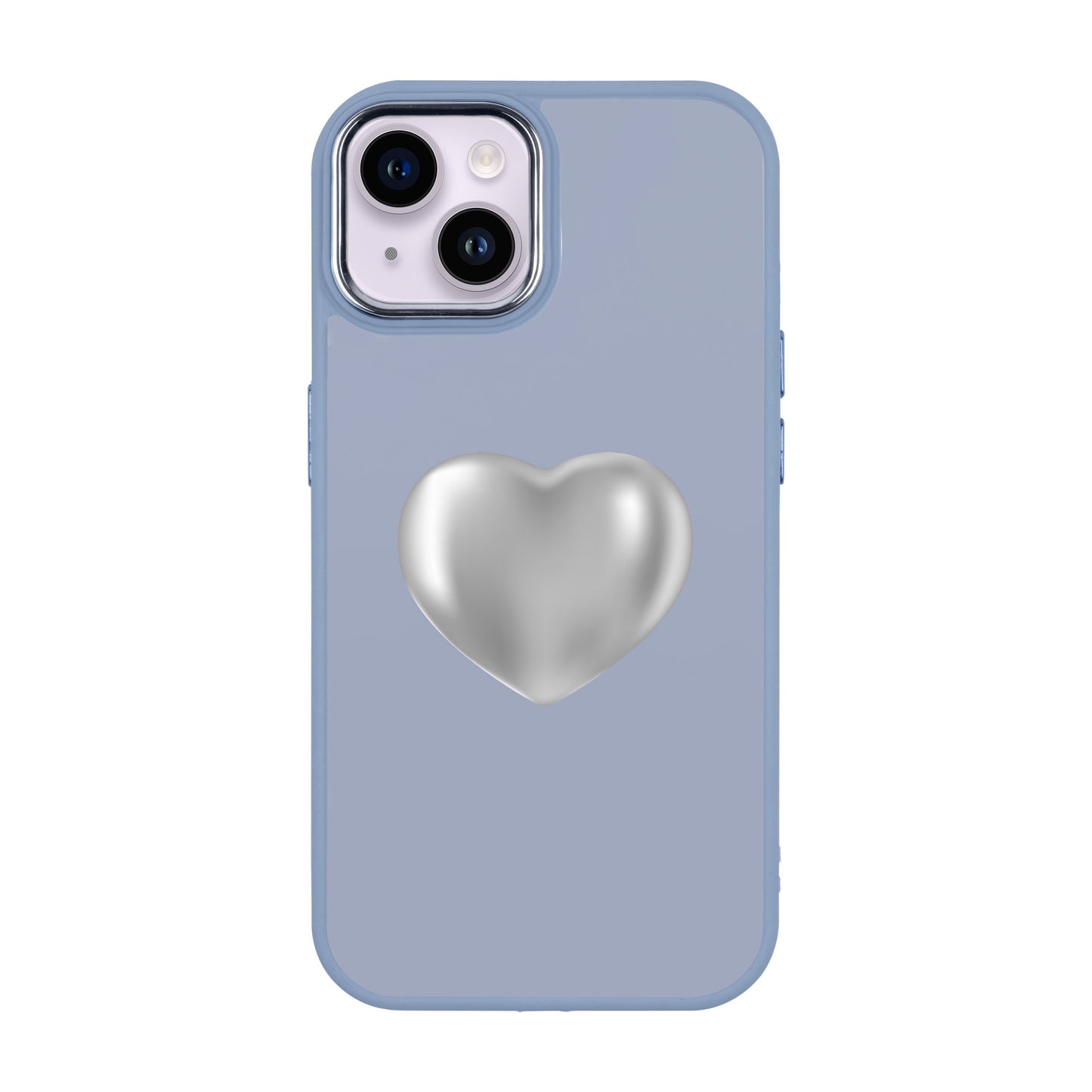 SILVER HEART-iPhone 14 Plus Proof Kılıf