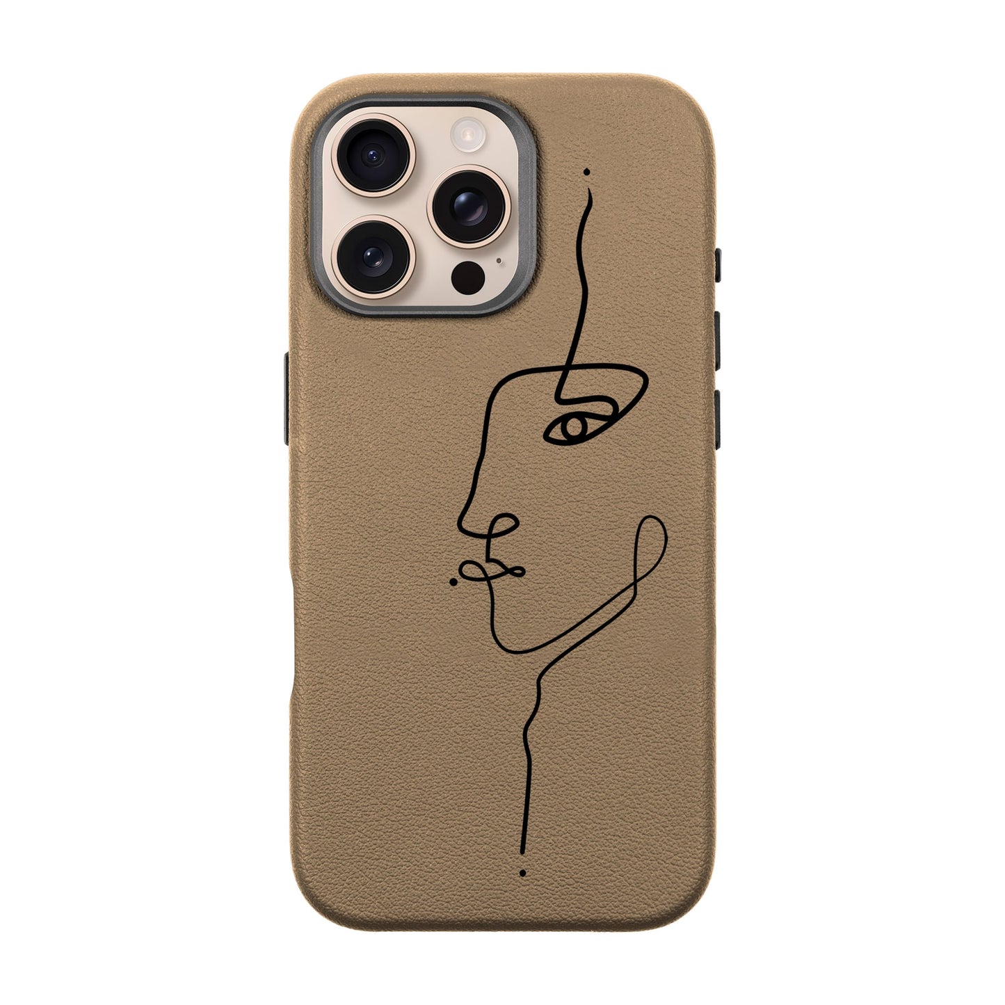 FACE-iPhone 16 Pro Max Leather Premium Kılıf MagSafe Özellikli