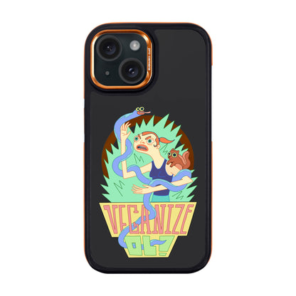 VEGANİZE-Dark Kılıf MagSafe Özellikli - iPhone 15