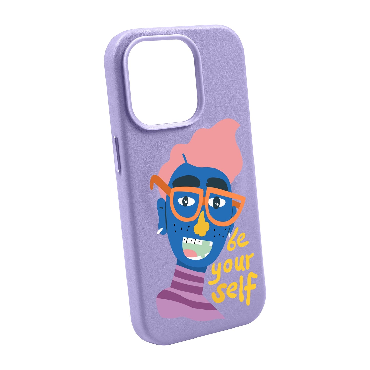 BE YOUR SELF-iPhone 13 Leather Kılıf MagSafe Özellikli