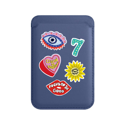HM STICKERS-Leather Kartlık
