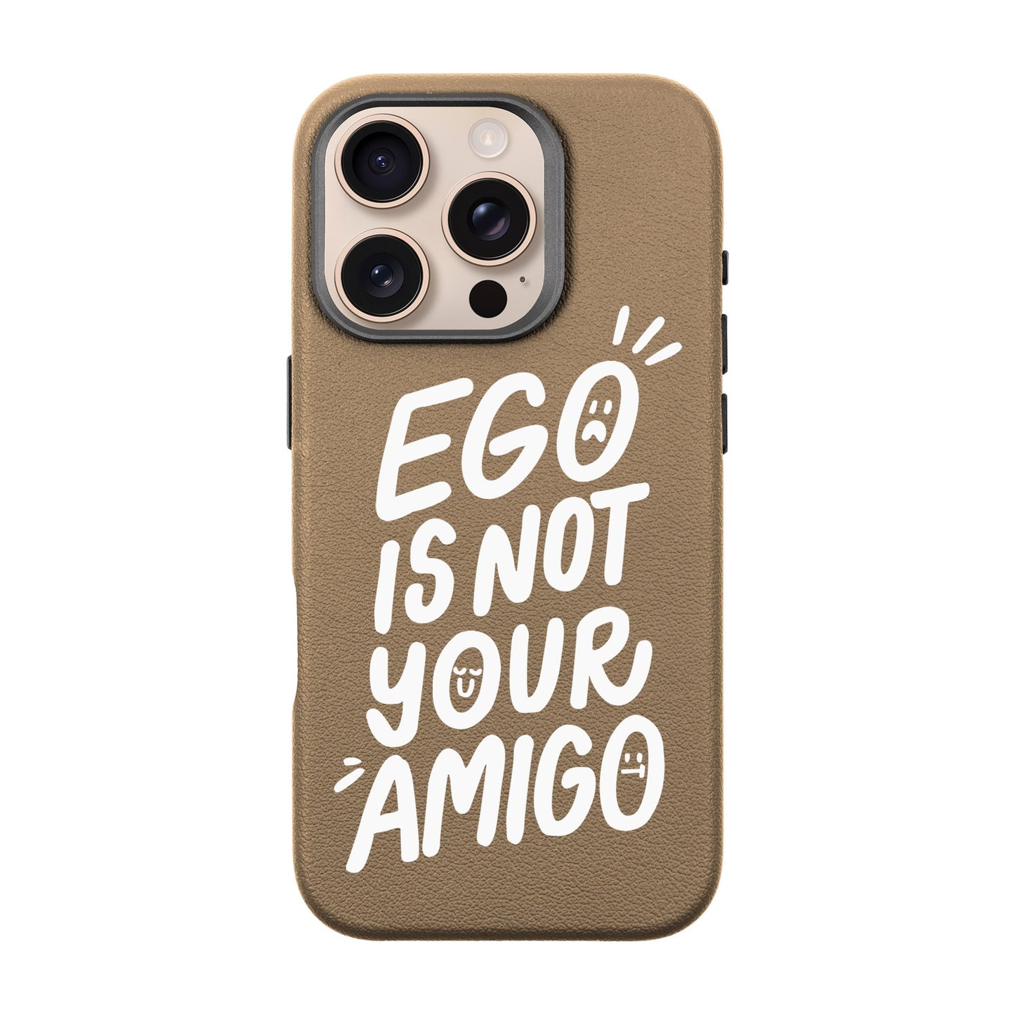 EGO-iPhone 16 Pro Leather Premium Kılıf MagSafe Özellikli