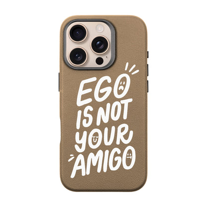 EGO-iPhone 16 Pro Leather Premium Kılıf MagSafe Özellikli