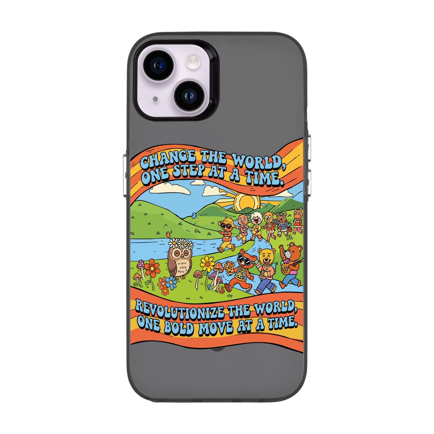 CHANGE THE WORLD-iPhone 14 Plus Hold Kılıf MagSafe Özellikli