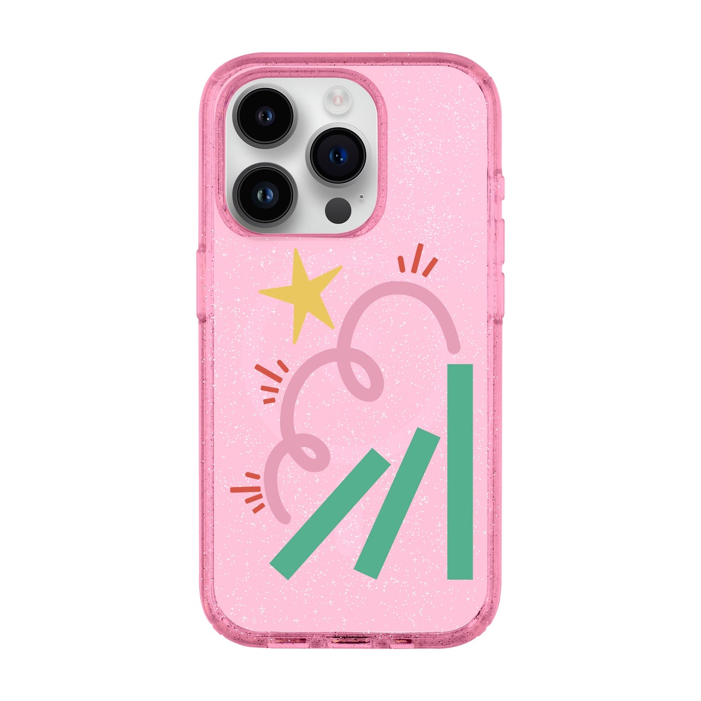 DOMINO-iPhone 14 Pro Shiny Kılıf MagSafe Özellikli