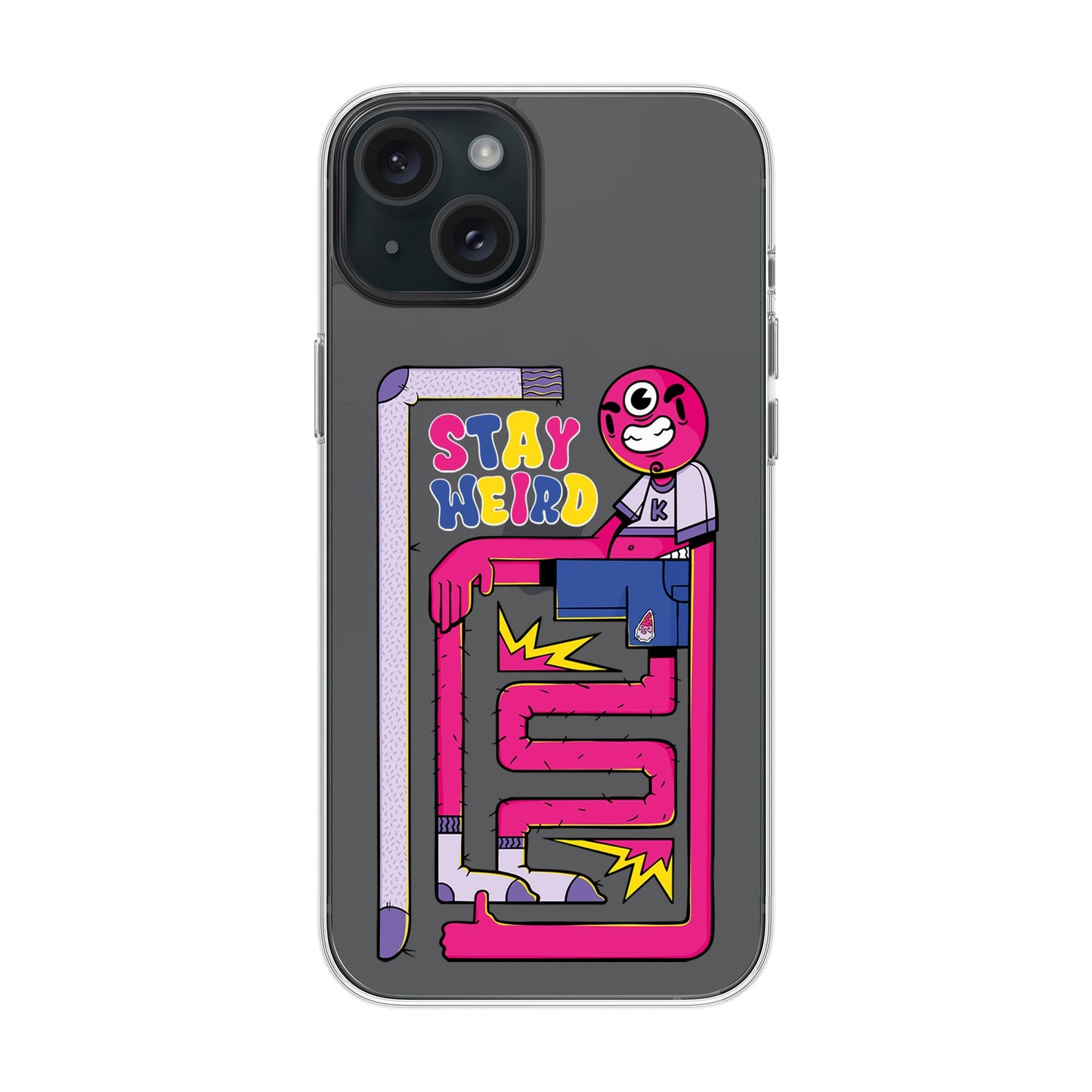 OG TOOTHY-iPhone 15 Plus Solid Kılıf