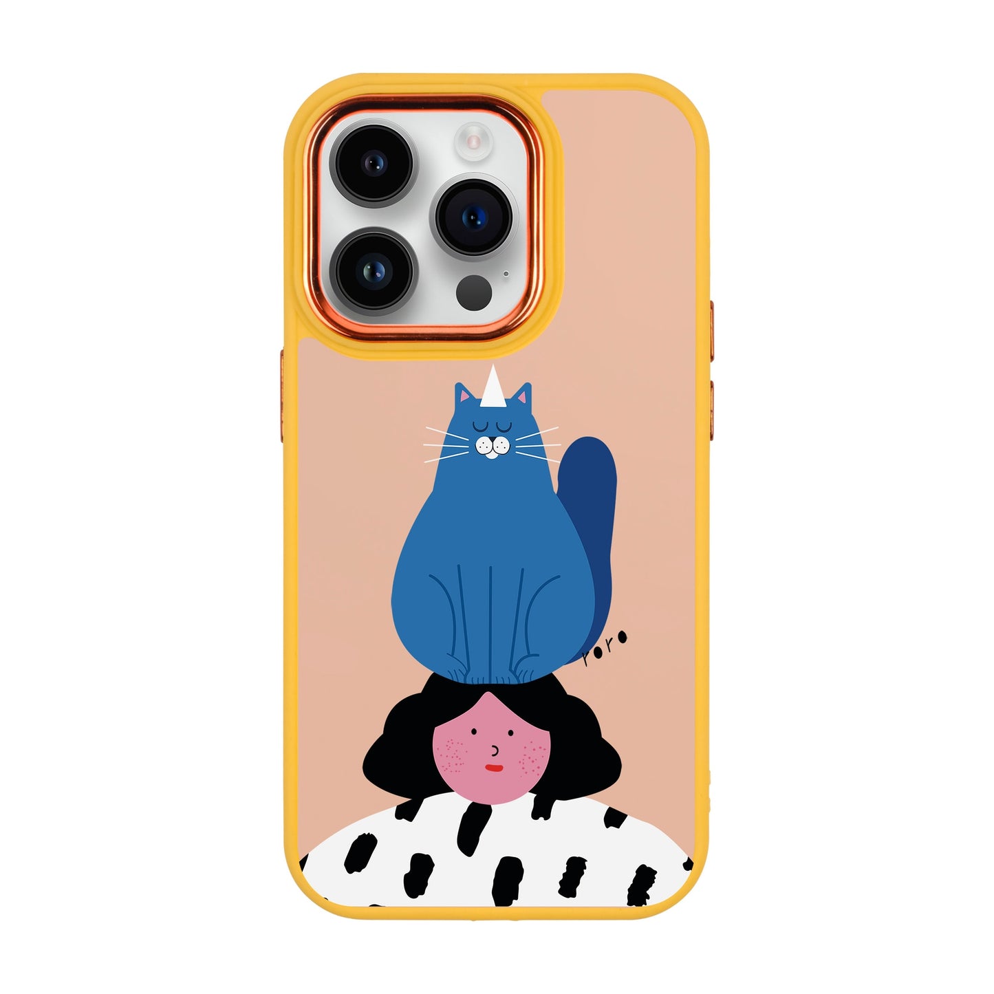 NAUGHTY CAT-iPhone 13 Pro Proof Kılıf