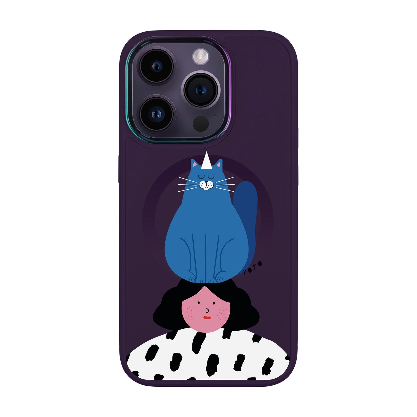 NAUGHTY CAT-iPhone 13 Pro Vigor Kılıf MagSafe Özellikli