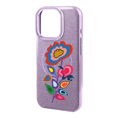 KNITTED FLOWER-iPhone 16 Radiant Kılıf MagSafe Özellikli
