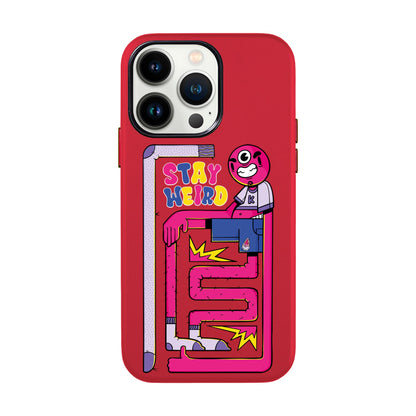 OG TOOTHY-iPhone 13 Pro Leather Kılıf