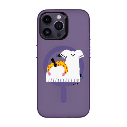 FANCY DOG-iPhone 14 Pro Max Hold Kılıf MagSafe Özellikli