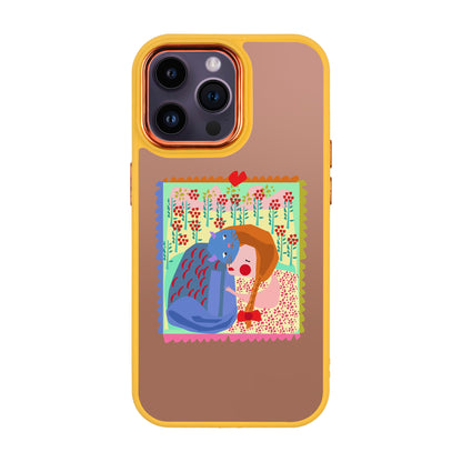 KEDİ POSTA PULU-iPhone 13 Pro Max Proof Kılıf