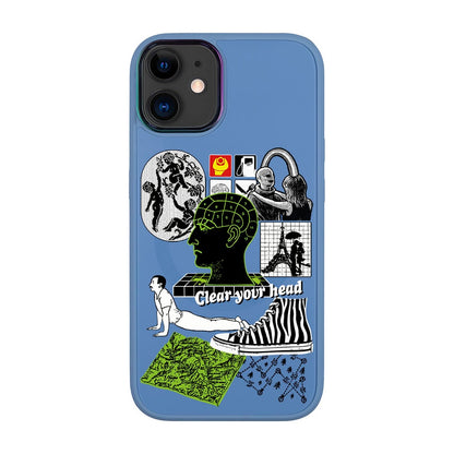 CLEAR YOUR HEAD-iPhone 12 Vigor Kılıf MagSafe Özellikli