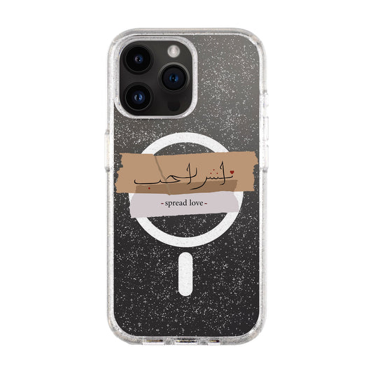SPREAD LOVE-iPhone 14 Pro Max Shiny Kılıf MagSafe Özellikli