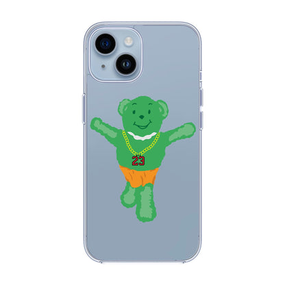 GREEN BEAR-iPhone 14 Solid Kılıf