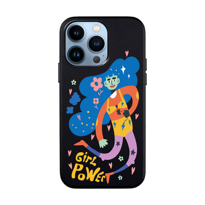 GIRL POWER-iPhone 13 Pro Max Leather Kılıf