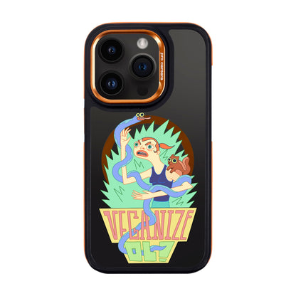 VEGANİZE-Dark Kılıf MagSafe Özellikli - iPhone 14 Pro