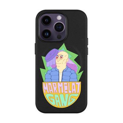 MARMELAT GANG-Leather Kılıf MagSafe Özellikli - iPhone 14 Pro