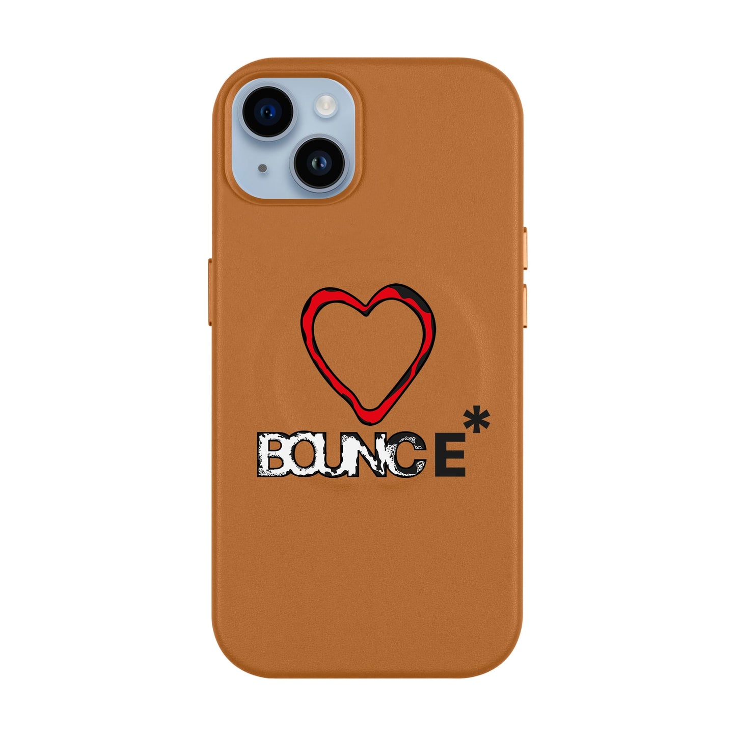 BOUNCE-iPhone 14 Plus Leather Kılıf MagSafe Özellikli