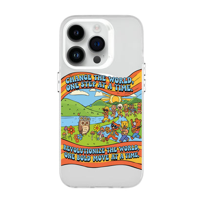 CHANGE THE WORLD-Hold Kılıf MagSafe Özellikli - iPhone 14 Pro