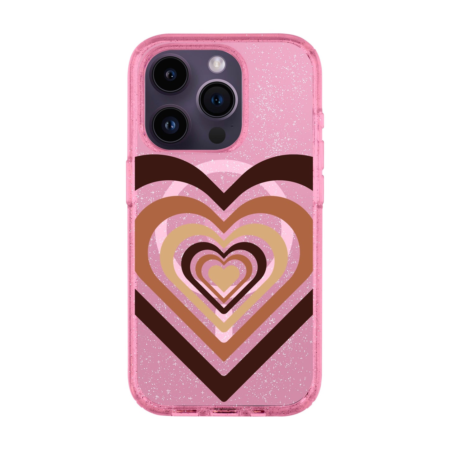 HEART-iPhone 14 Pro Shiny Kılıf MagSafe Özellikli