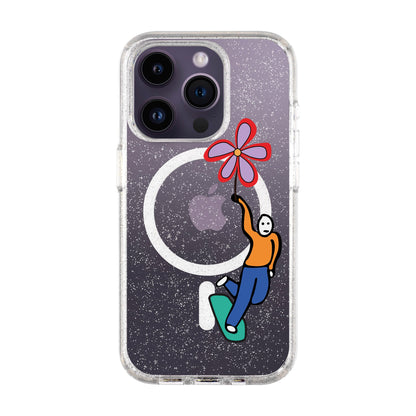 SKATEBOARDER-Shiny Kılıf MagSafe Özellikli - iPhone 14 Pro