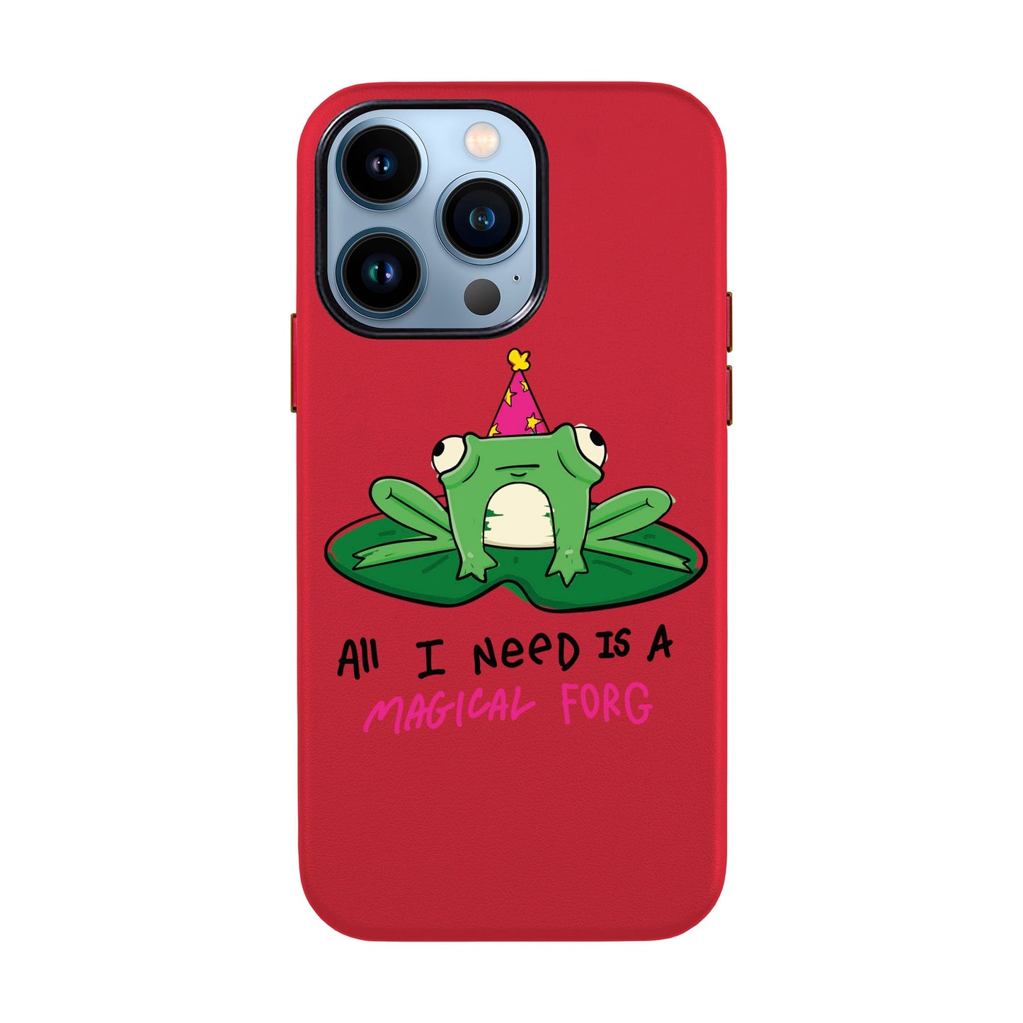 FORG-iPhone 13 Pro Max Leather Kılıf