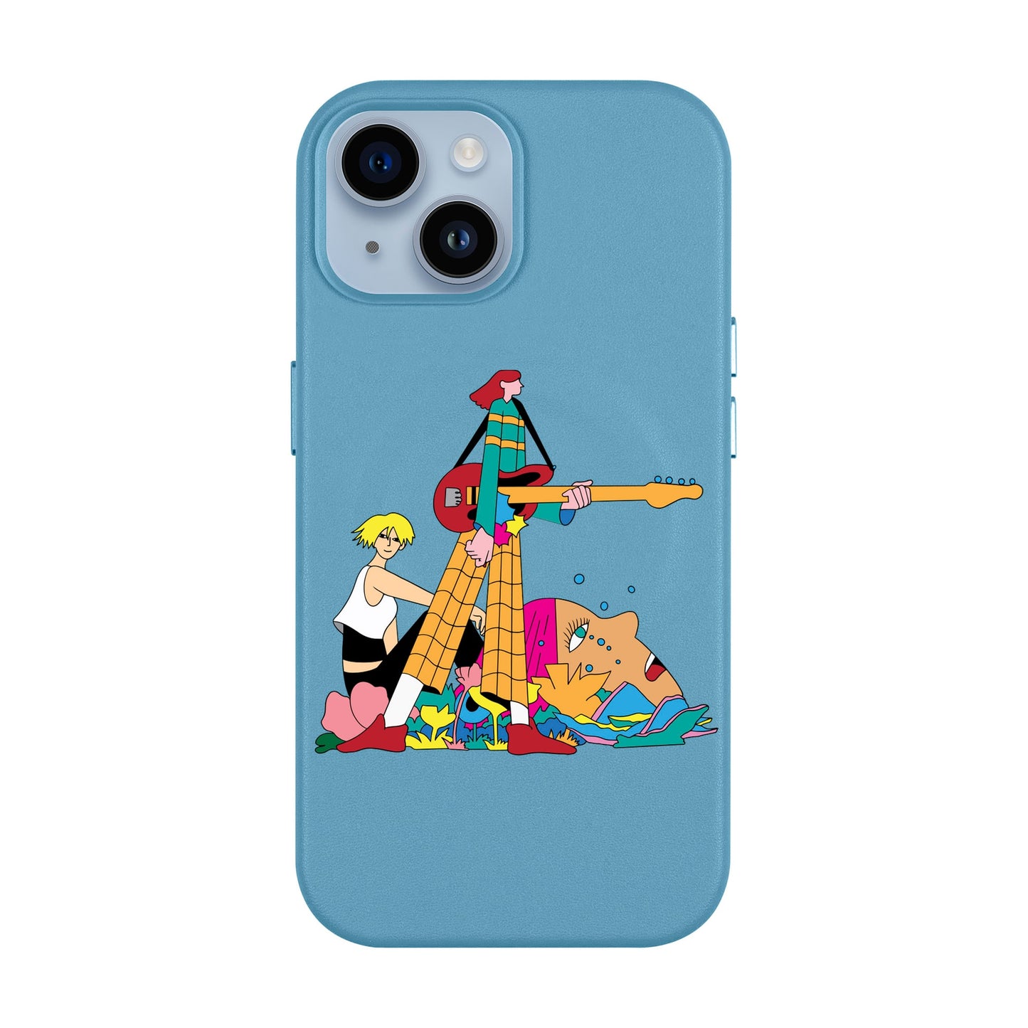 HER BAND-Leather Kılıf MagSafe Özellikli - iPhone 13