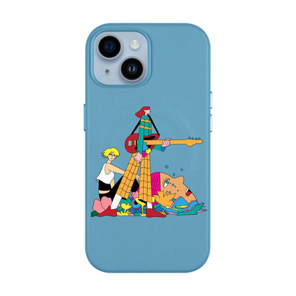 HER BAND-Leather Kılıf MagSafe Özellikli - iPhone 13