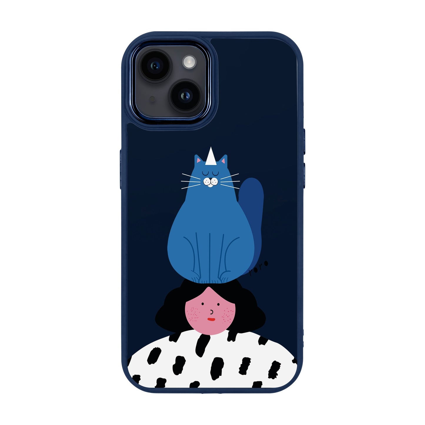 NAUGHTY CAT-iPhone 14 Plus Proof Kılıf