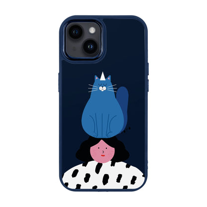 NAUGHTY CAT-iPhone 14 Plus Proof Kılıf